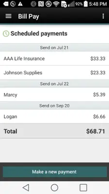 OFCU Mobile android App screenshot 6